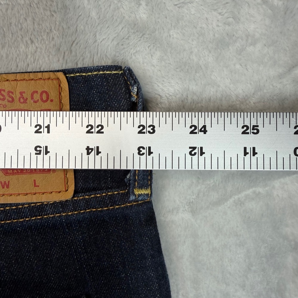 Levis 541 Athletic Taper Jeans Mens 46x32 Dark Wash Indigo Denim 18757-0000 - Picture 3 of 12